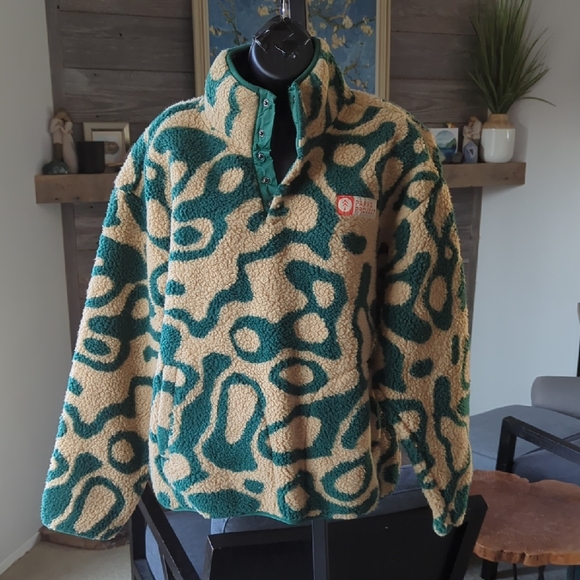 🍋 ✨ NWT Yellowstone Geysers Trail High Pile Fleece By Parks Project Size S - Picture 3 of 8